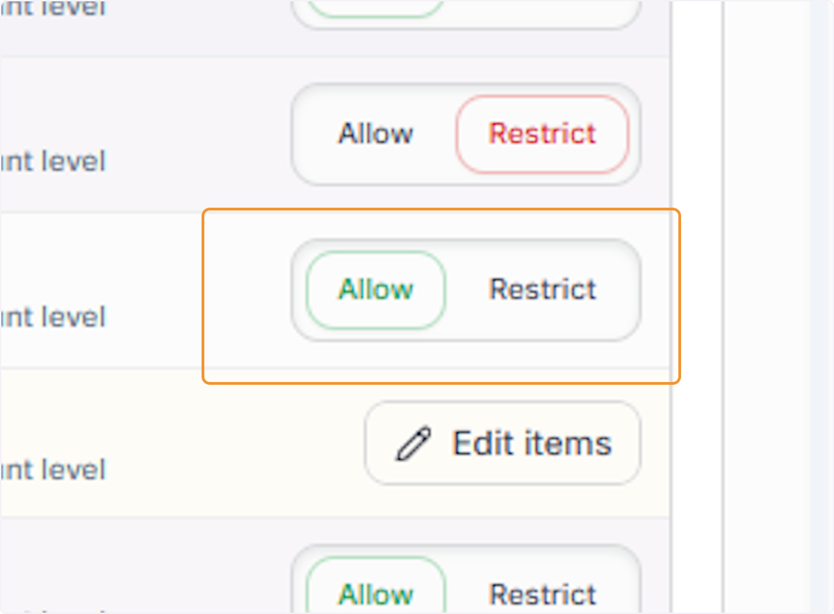 Set Chat access to Allow