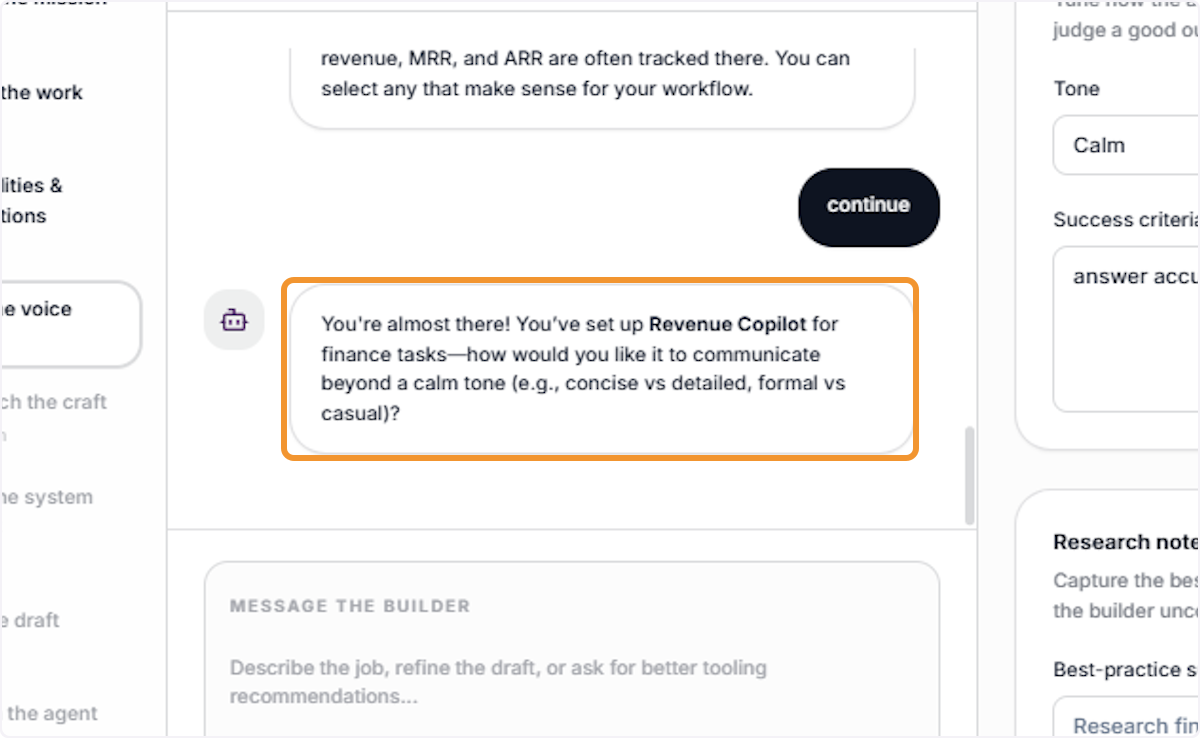 Review Communication Style Prompt