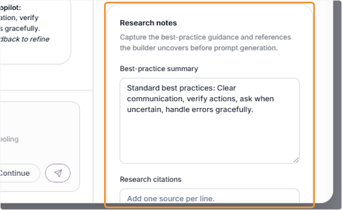 Review Research Notes & Citations