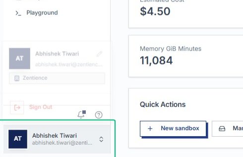 Open the product switcher