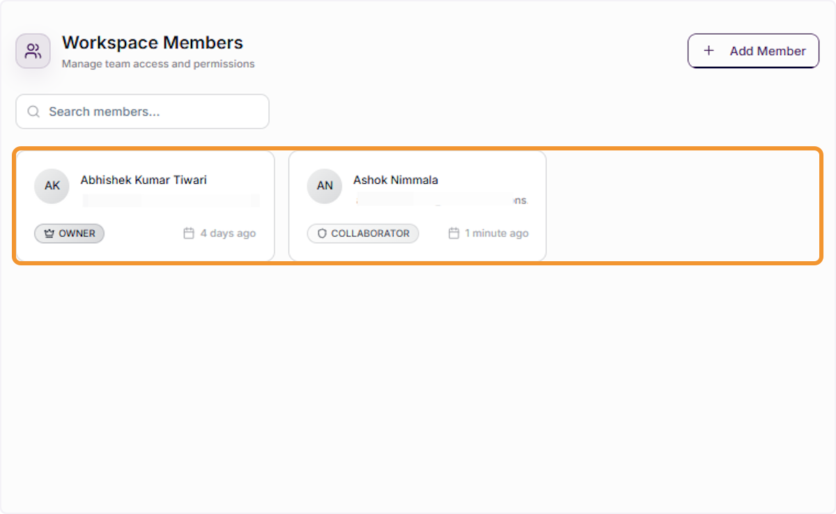 View Current Member Roles