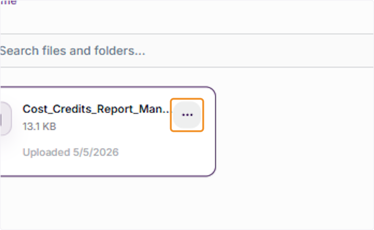 Access File Management Options