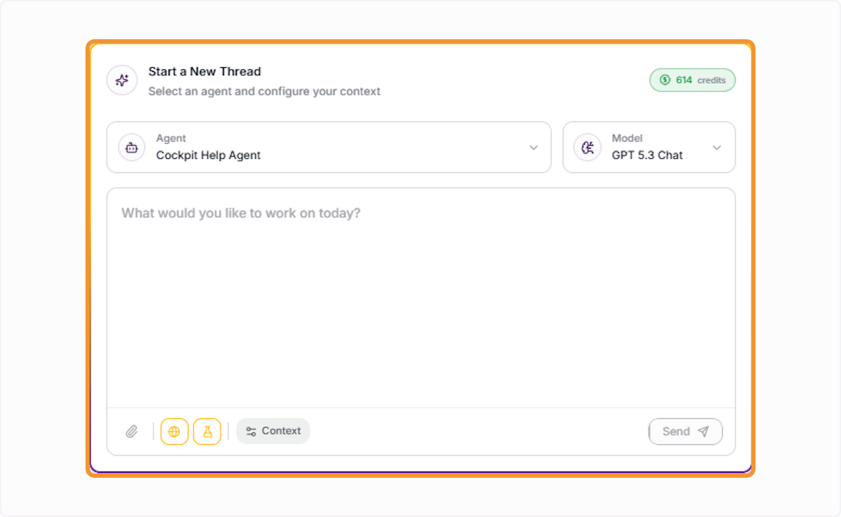 Configure and Launch a Thread