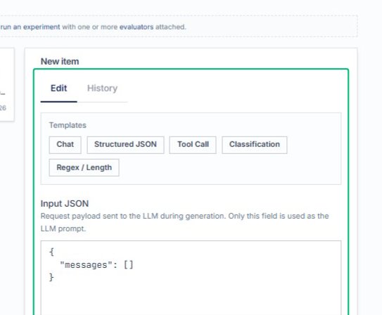 Configure the new item