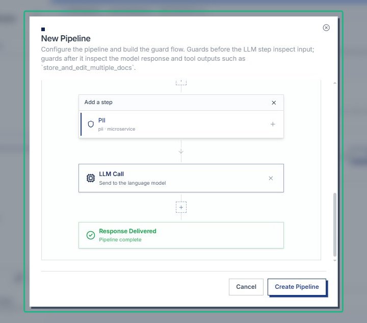 Switch to the pipeline builder view