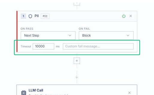 Scroll to view the routing options