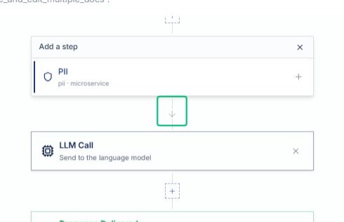 Scroll to view the pipeline flow