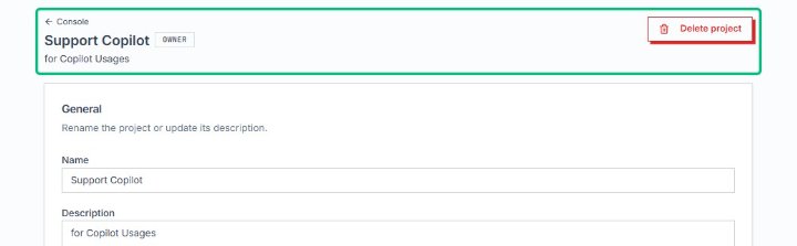 Review the project header