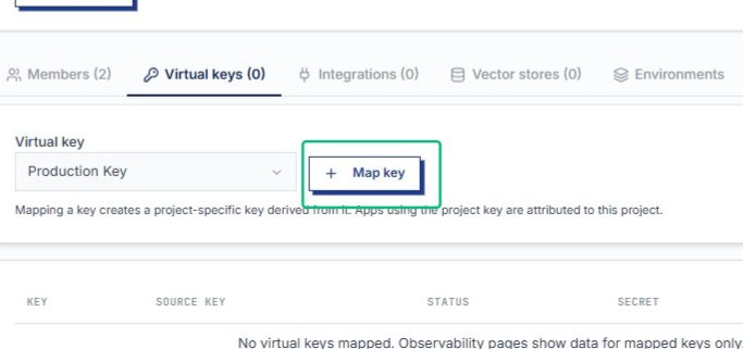 Map the key from this project