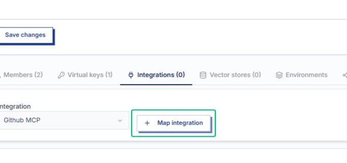 Map the integration