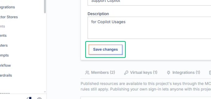 Save your changes