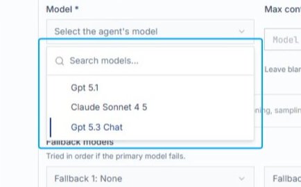 Select Gpt 5.3 Chat from the Model dropdown