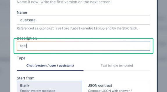 Enter a description in the Description field
