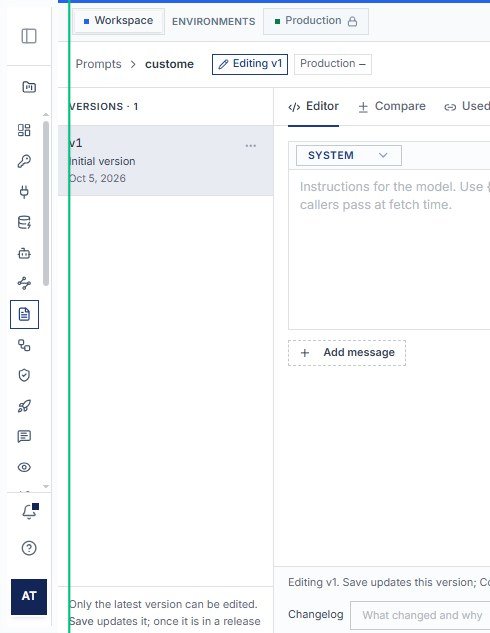 Click AT in the left sidebar navigation