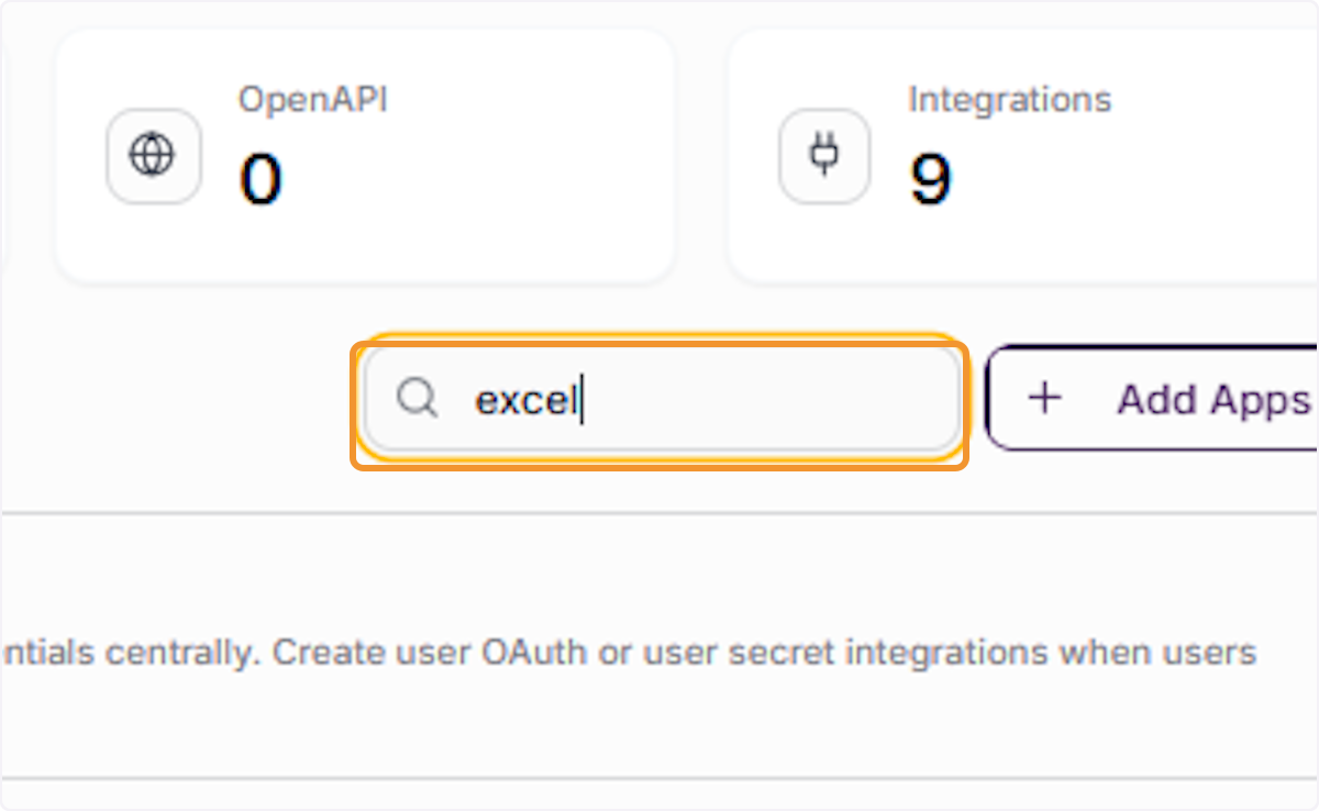 Search for a Specific Integration