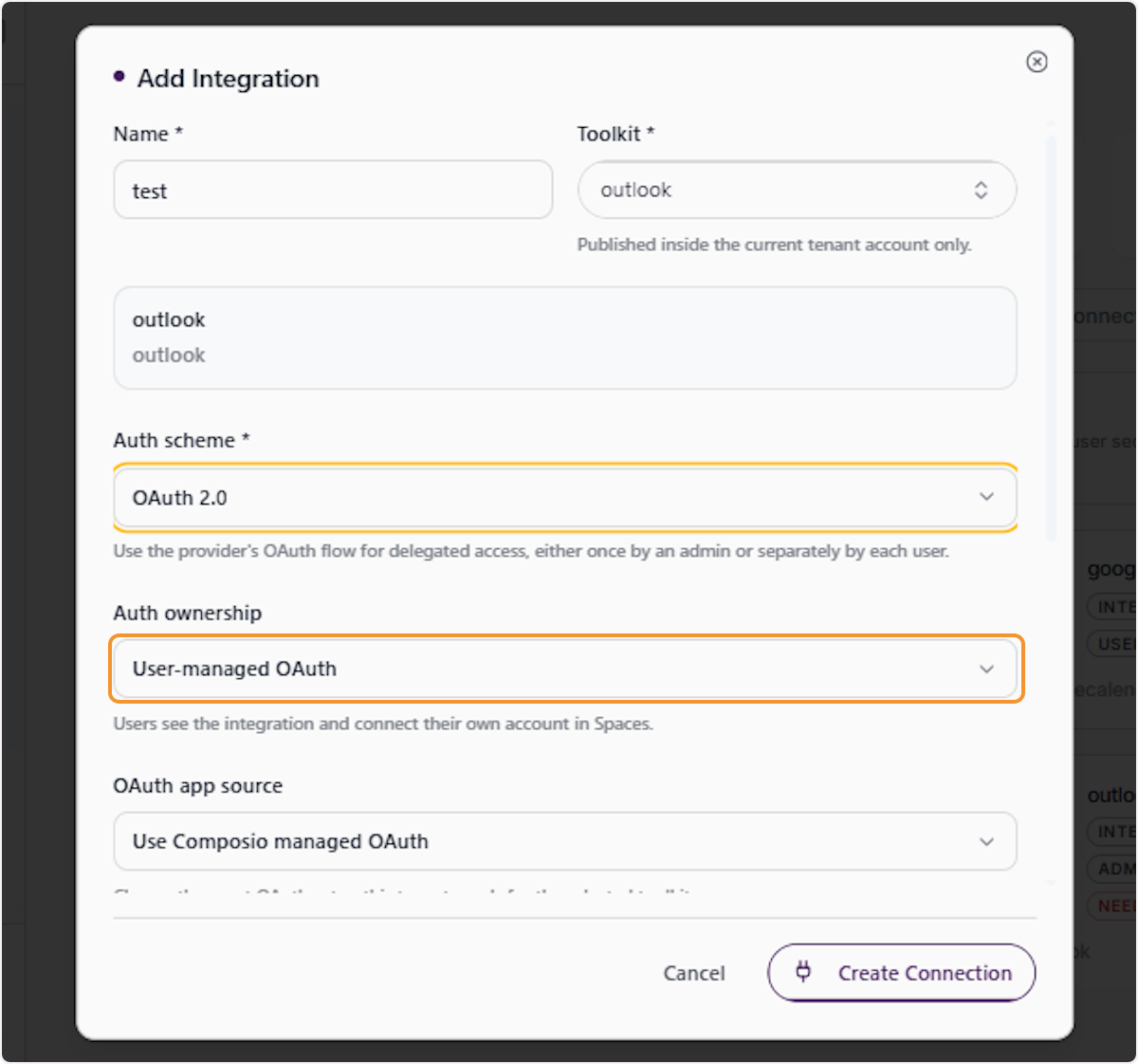Review the Auth Ownership Setting