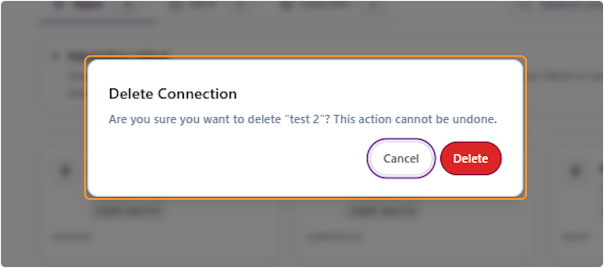 Review the Delete Confirmation Dialog