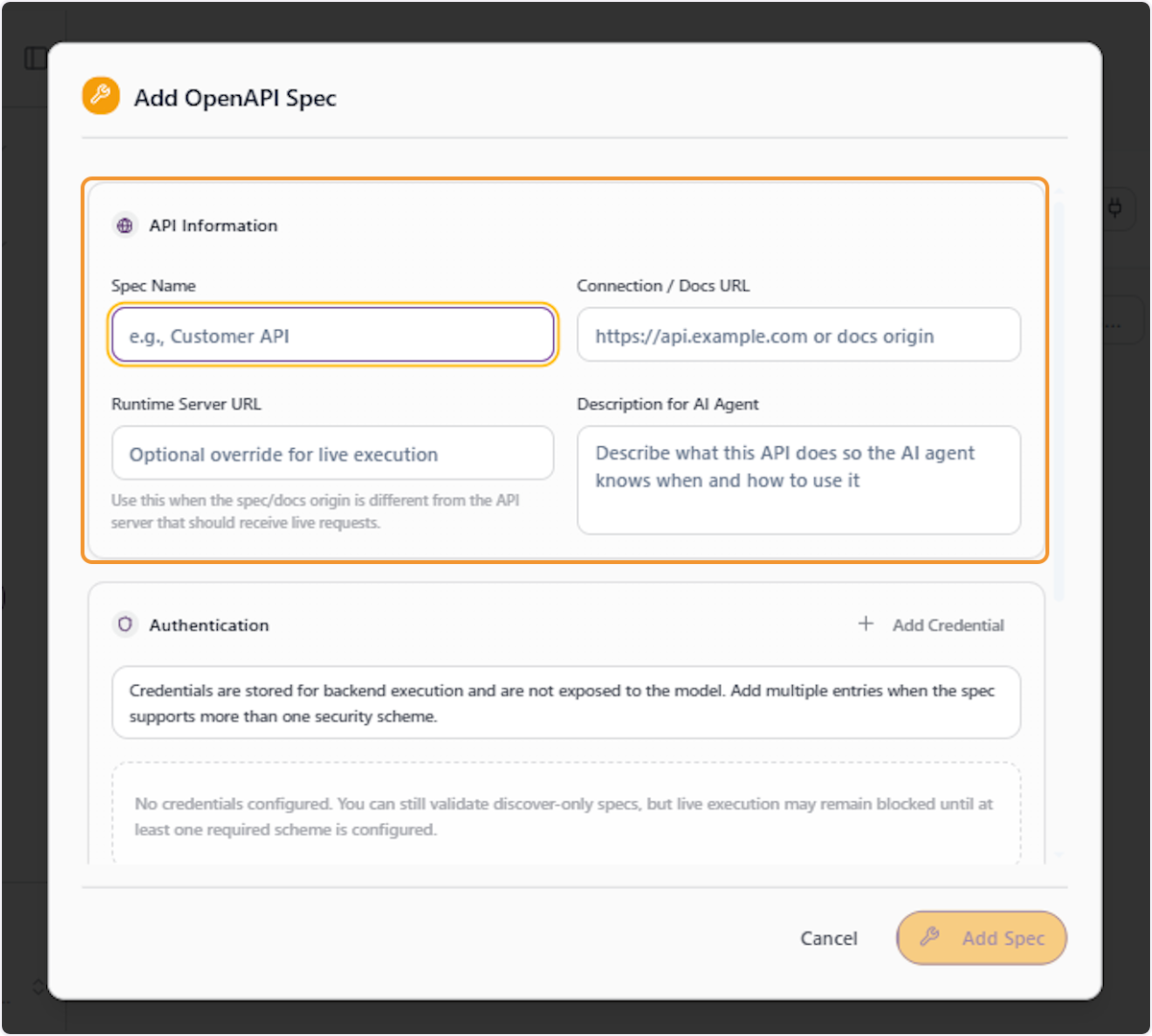 Review All API Information Fields