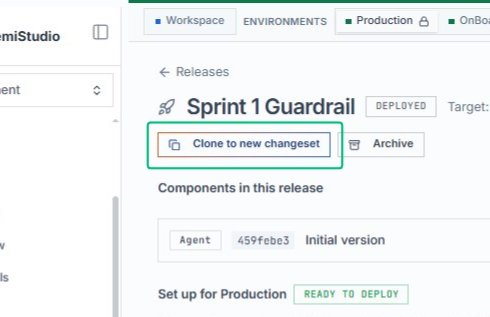Scroll to the top of the release page