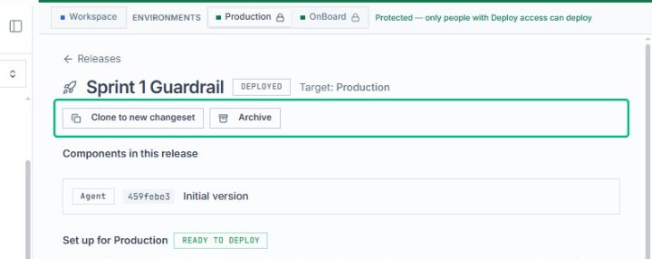 Open the Clone to new changeset action
