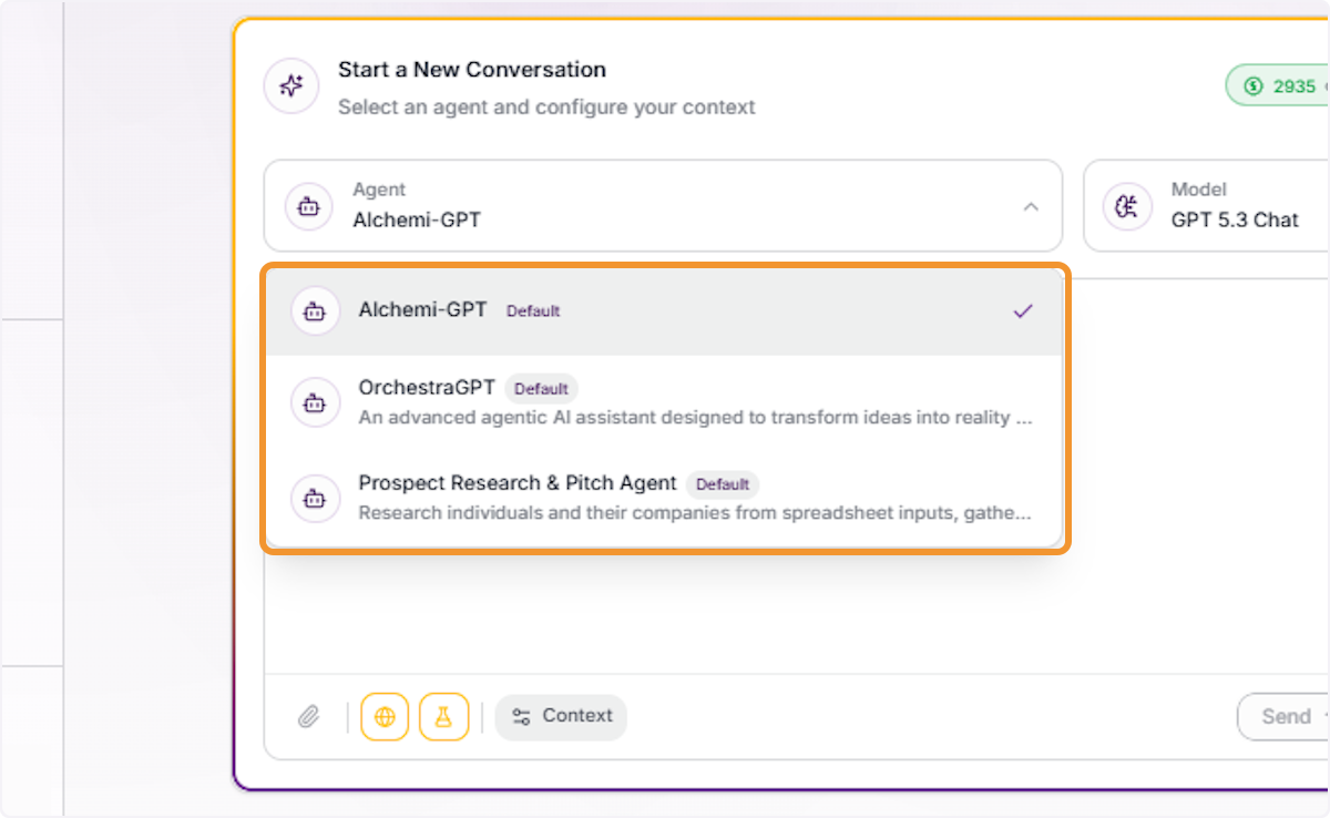 Browse Available Agents