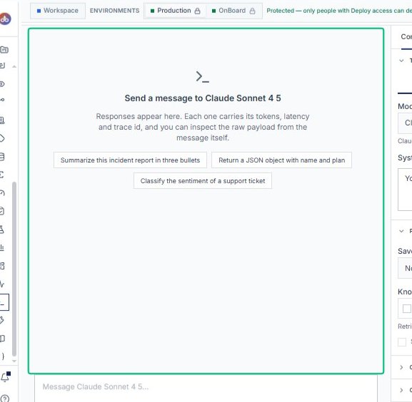 Scroll to view the message input