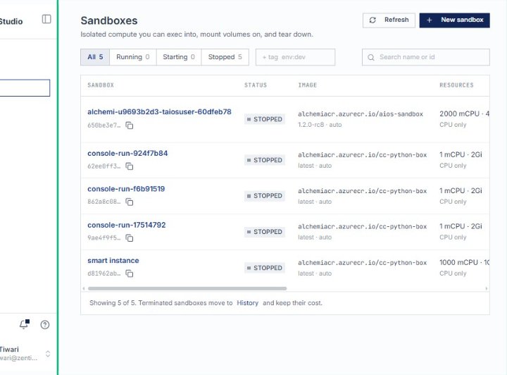 Review the Sandboxes overview